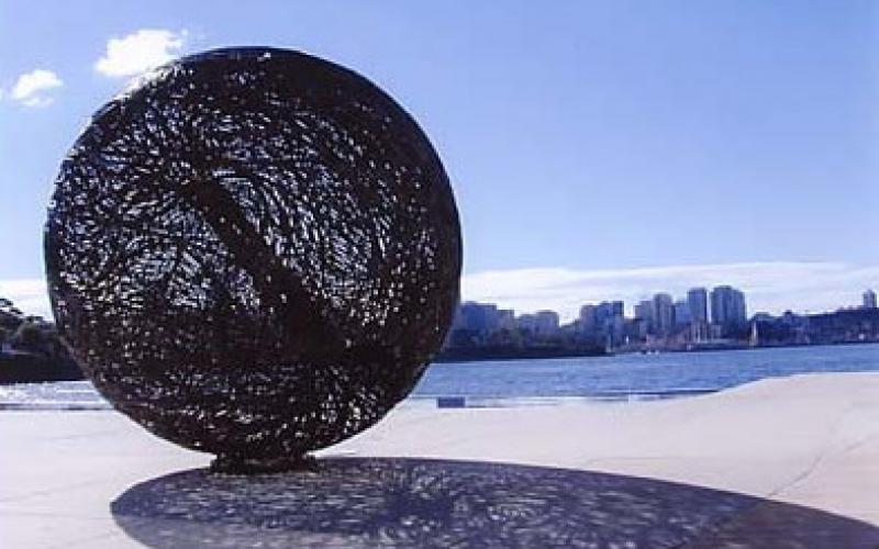 Fabrication of Bronwyn Oliver sculpture Fabrication of Bronwyn Oliver sculpture