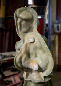 Fiberglass resin mould of James Martin 